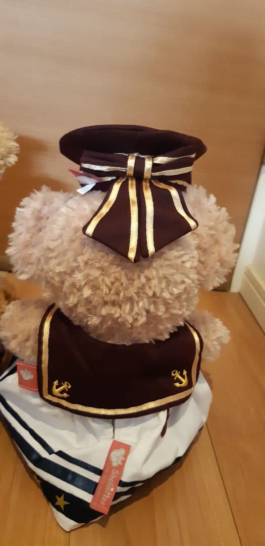 ダッフィーとシェリーメイ セーラー服&30周年Tシャツ ぬいぐるみ