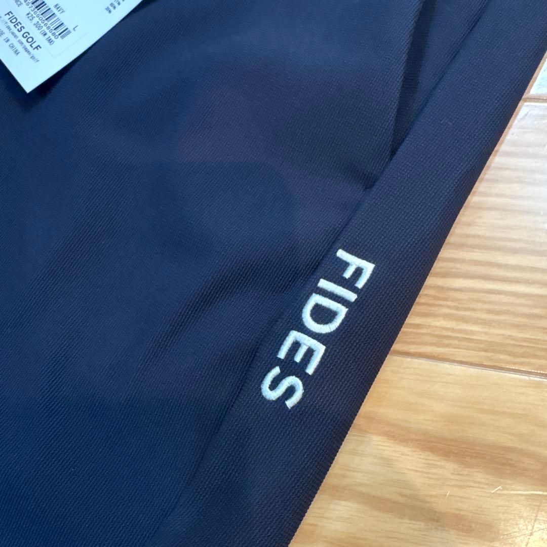 ★新品未使用　FIDES GOLF ネイビー サイズＬ