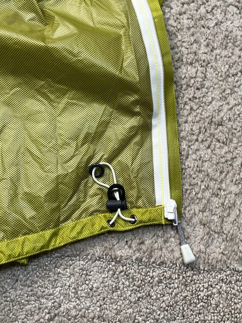 【未使用】モンベル U.L.サイクルレインジャケット 男女兼用 Mサイズ