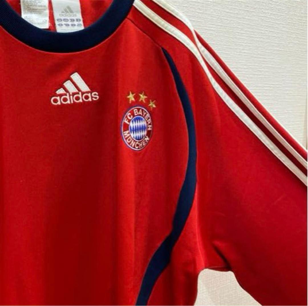 長袖 裏起毛 adidas／ バイエルンミュンヘン サッカーシャツ
