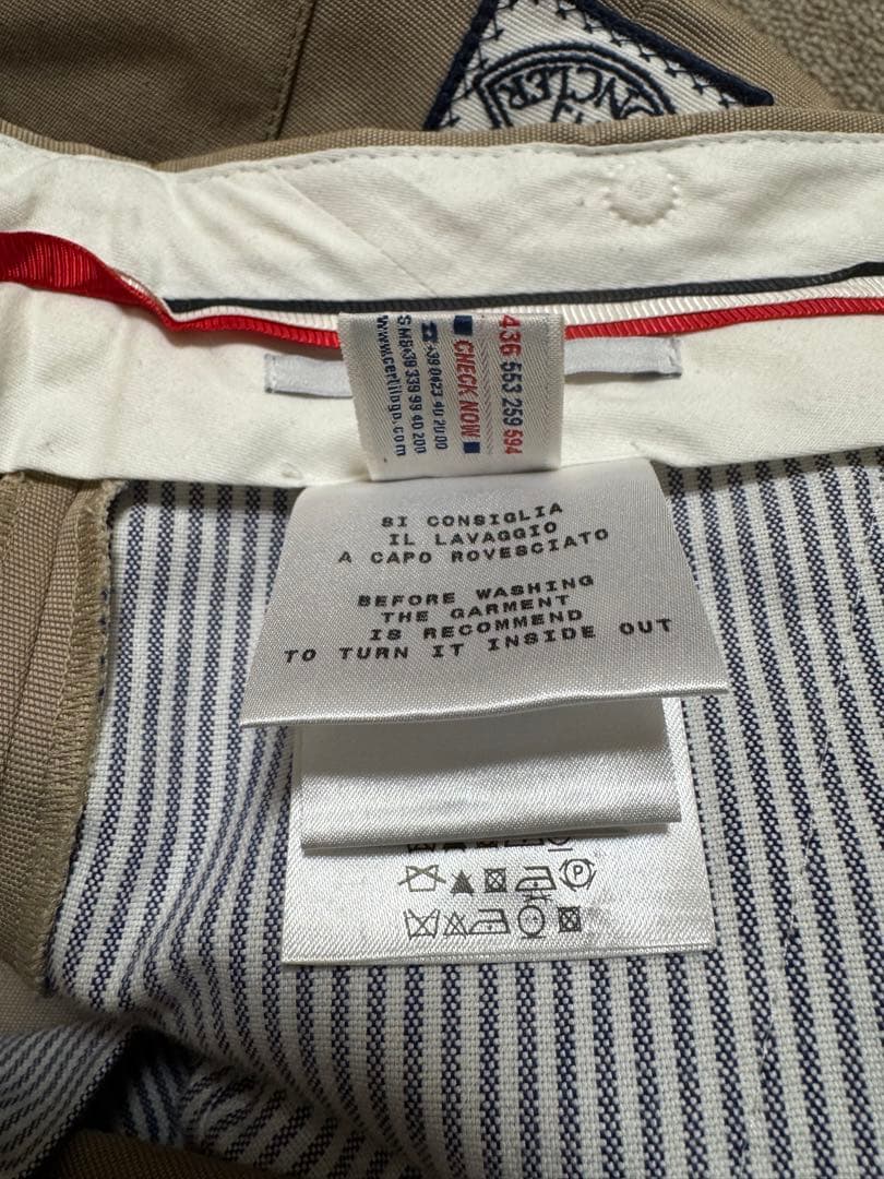 ベージュ カーゴパンツ サイズ2 イタリア製