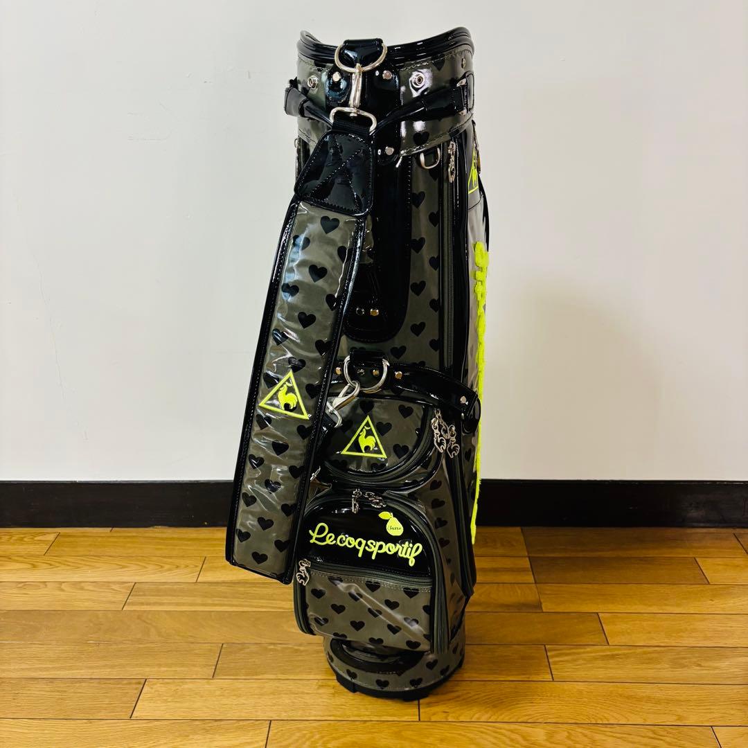【ほぼ未使用】ルコックスポルティフ le coq sportif キャディバッグ