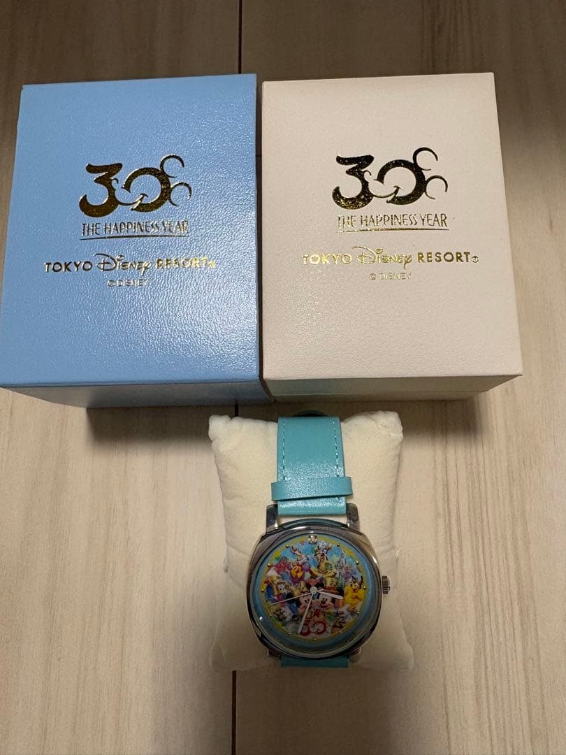 東京ディズニーリゾート 時計 水色