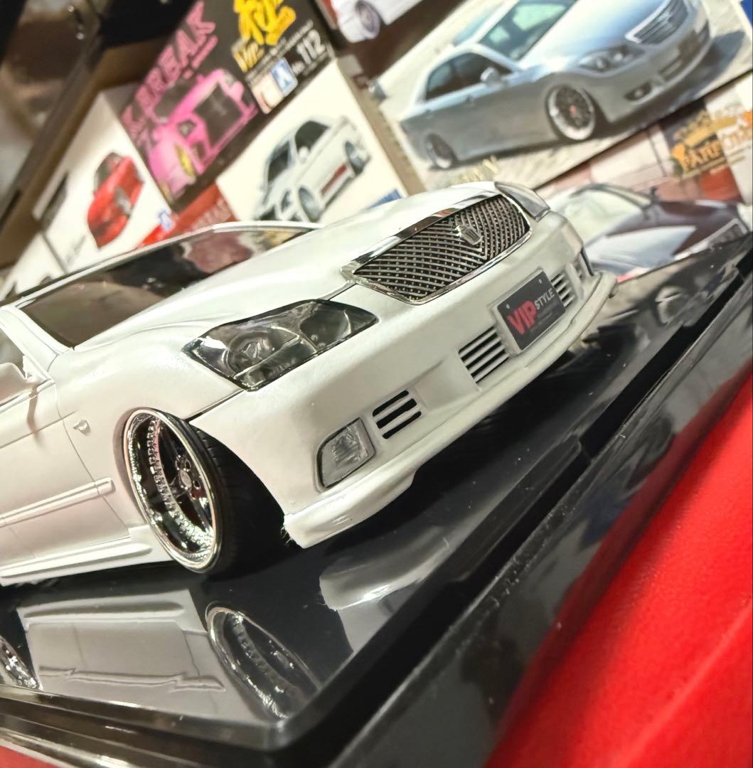 アオシマ 18クラウン アスリート WORK ホイール