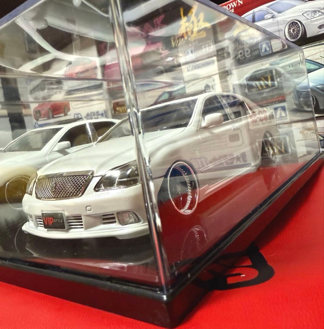 アオシマ 18クラウン アスリート WORK ホイール