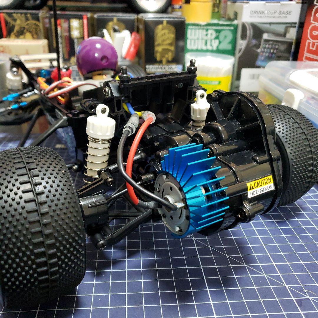 タミヤ NEW ホーネットEVO カスタム　メカ付き　ピンク　美品