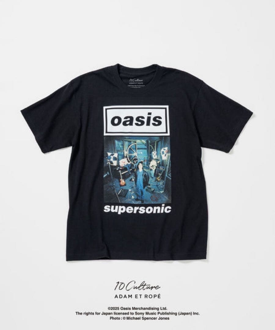 アダムエロペ　oasis super sonic Tシャツ　L