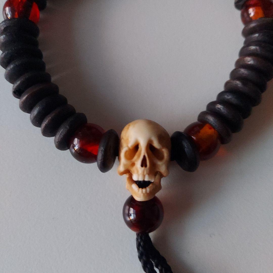 髑髏　ドクロ　数珠