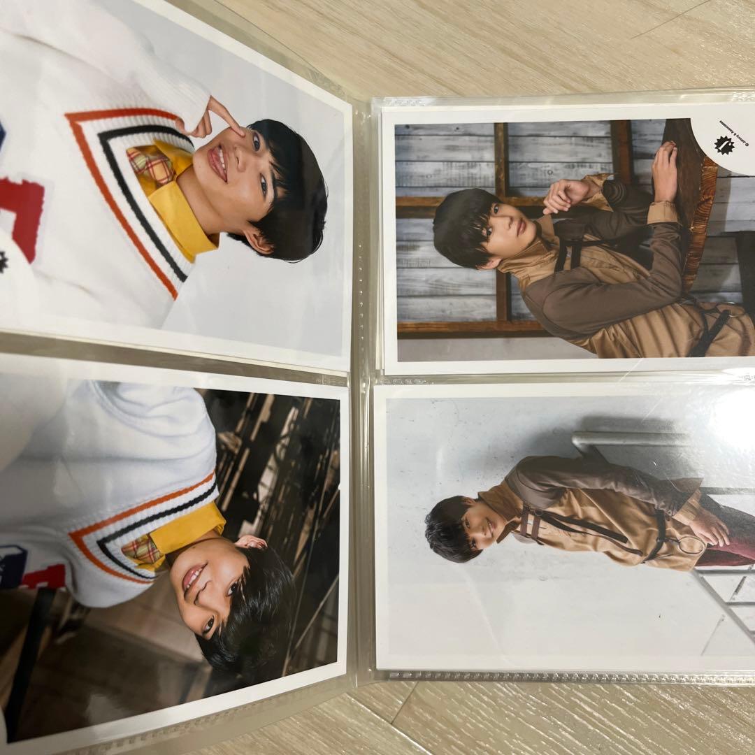 長尾謙杜 公式写真 歴代 フォト まとめセット