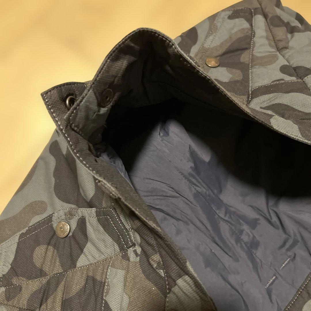 中綿　パーリーゲイツ　ゴルフパンツM〜L相当　迷彩柄　カモ　暖パン　【美品】