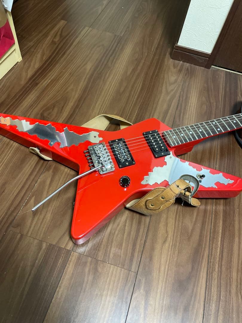 ランダムスター　ノーブランド　ビンテージ　ケース付き　ギター