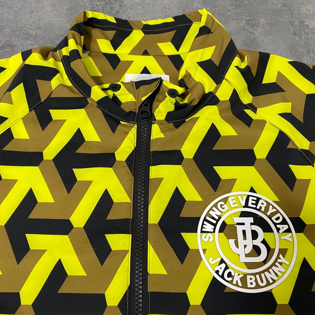 【新品】ジャックバニー　ブルゾン　ウィンドブレーカー　Lサイズ　イエロー