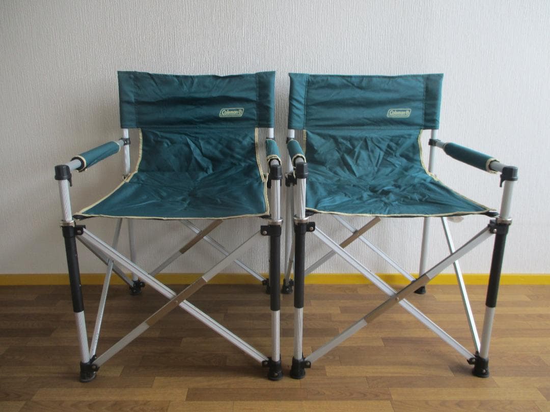 Coleman コールマン スリムキャプテンチェア グリーン 2脚セット