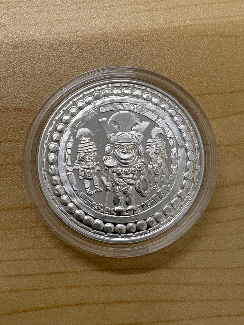 インカ以前のモチェ文化財 1ヌエボ・ソル銀貨 1994年 KM311 プルーフ