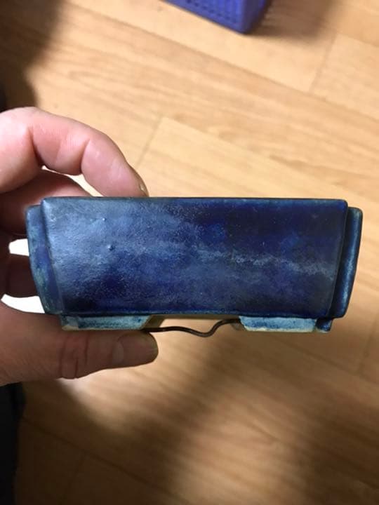 盆栽鉢　陶翠眞山時代盆栽鉢ミニ盆栽鉢小品盆栽鉢長方鉢山野草サボテン多肉植物