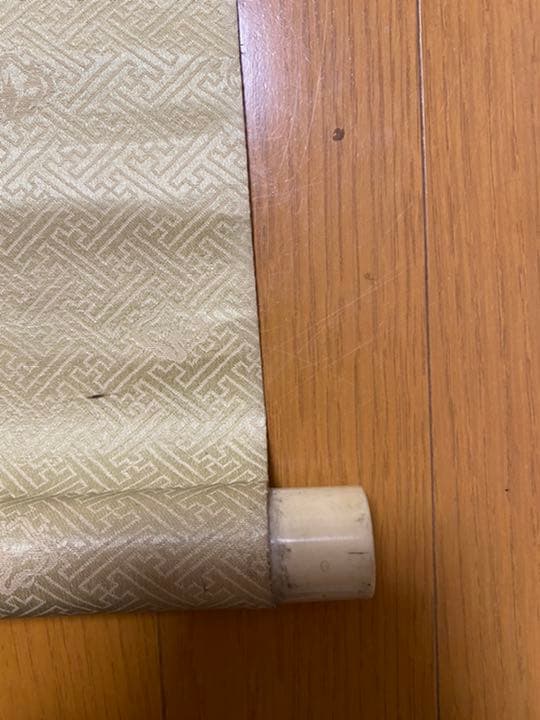 骨董品　仏画　絹本　掛軸　肉筆　美術品　サイズ30*77cm