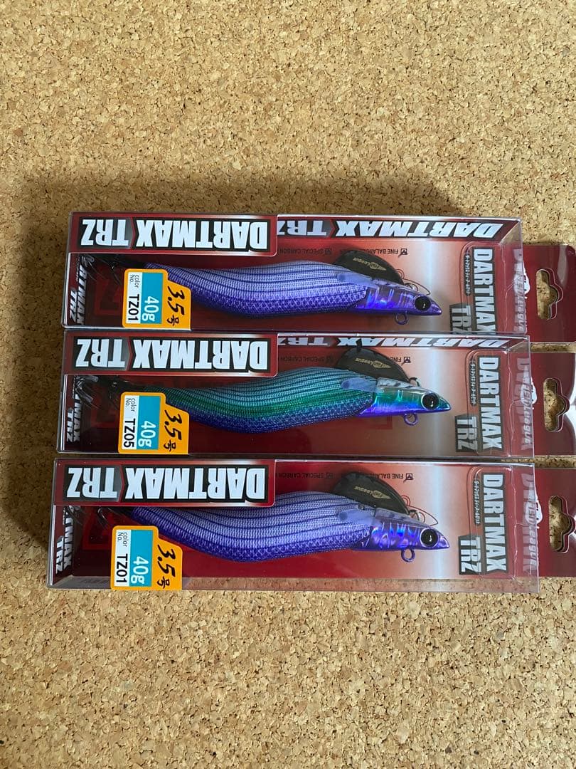 DARTMAX TRZ 40g エギ 3個セット TZ01 TZ05