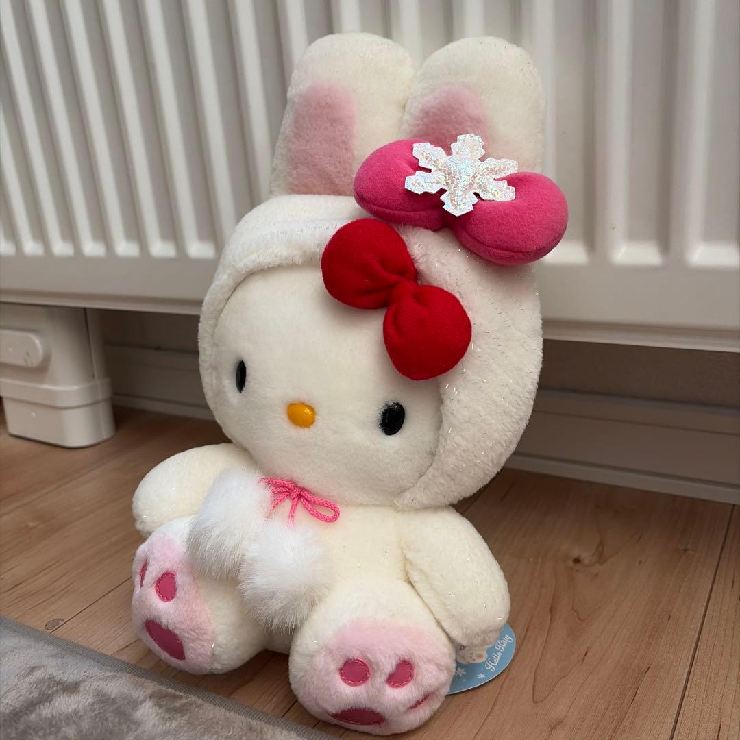 新品未使用　北海道限定　ハローキティ　うさぎ　レア