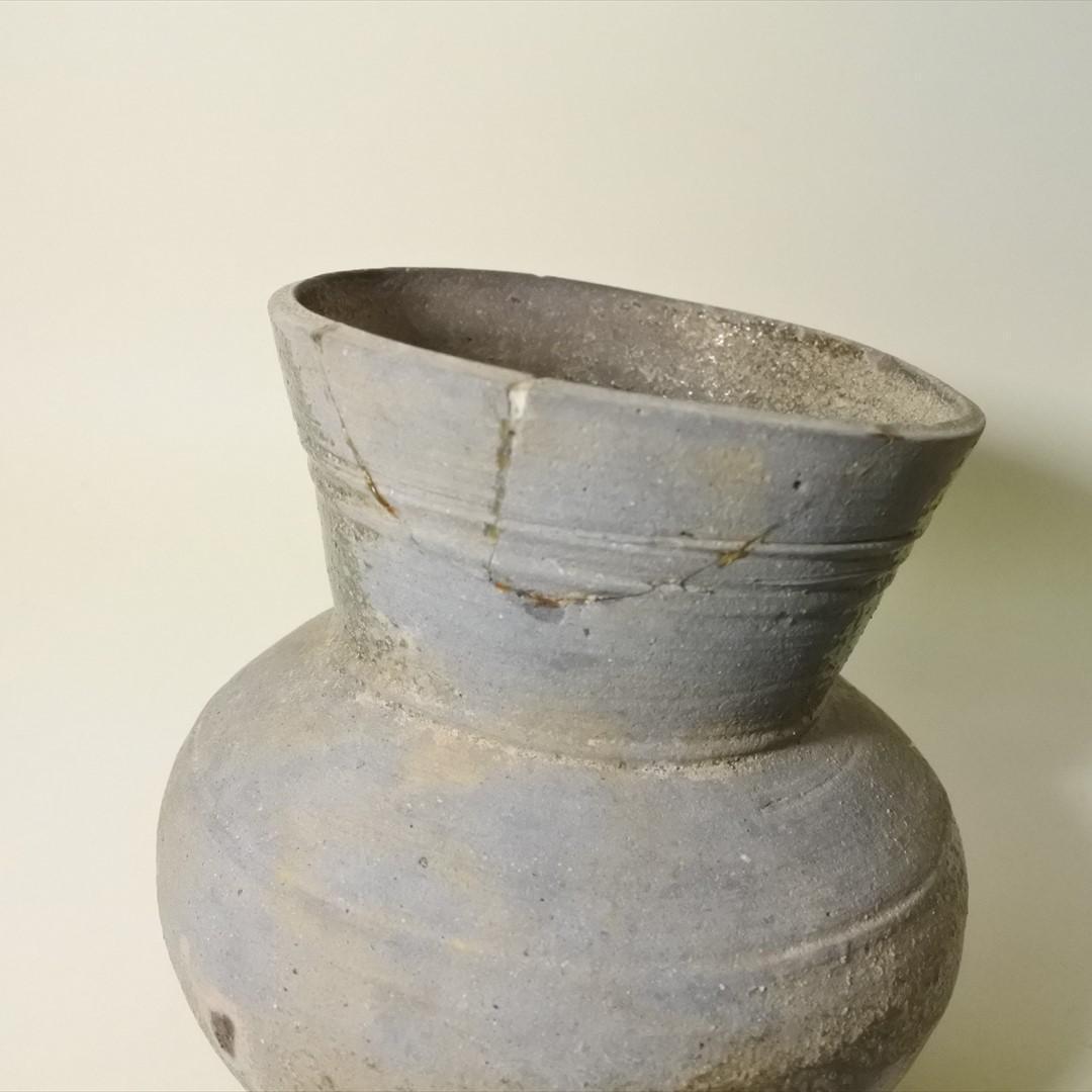 古墳時代　須恵器　花生　花入　オブジェ　骨董品　アンティーク