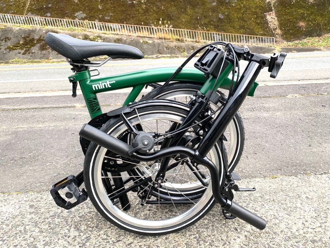 【美品】未使用品 即乘 折り畳み転車 PartsミニベロSRF3 内3速 16