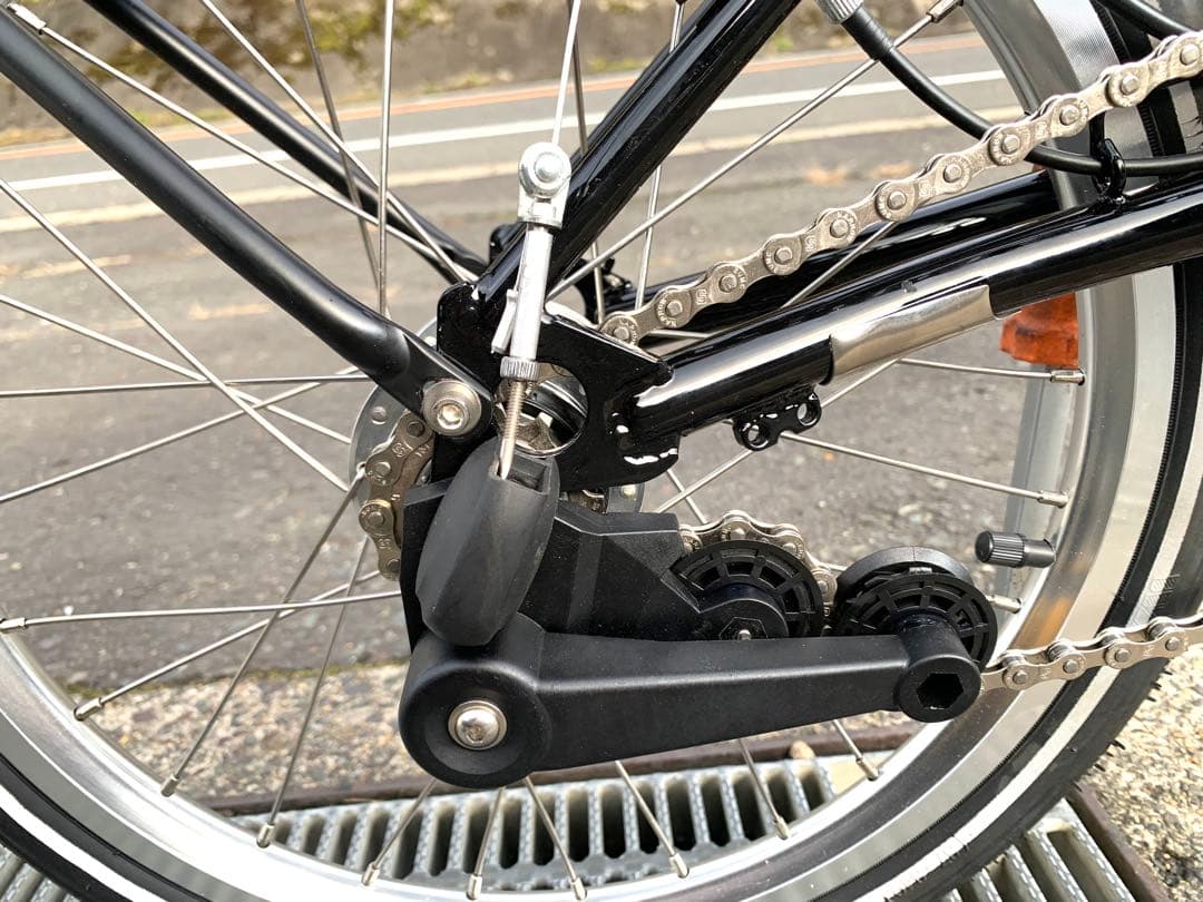 【美品】未使用品 即乘 折り畳み転車 PartsミニベロSRF3 内3速 16