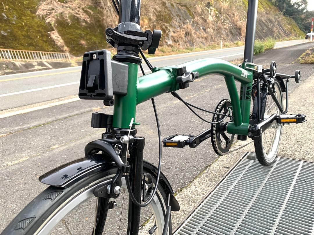 【美品】未使用品 即乘 折り畳み転車 PartsミニベロSRF3 内3速 16