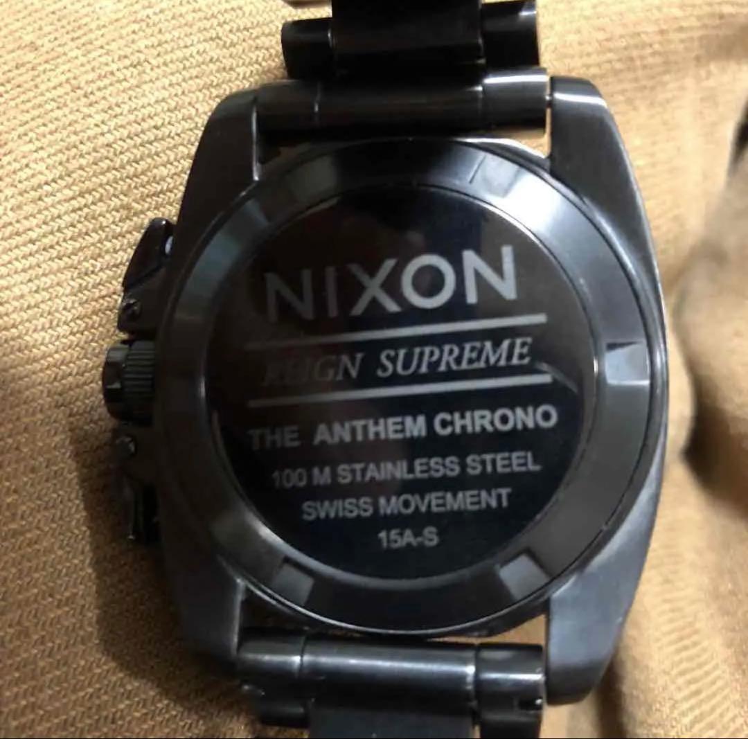 美品 NIXON ニクソン THE ANTHEM CHRONO アンセム クロノ