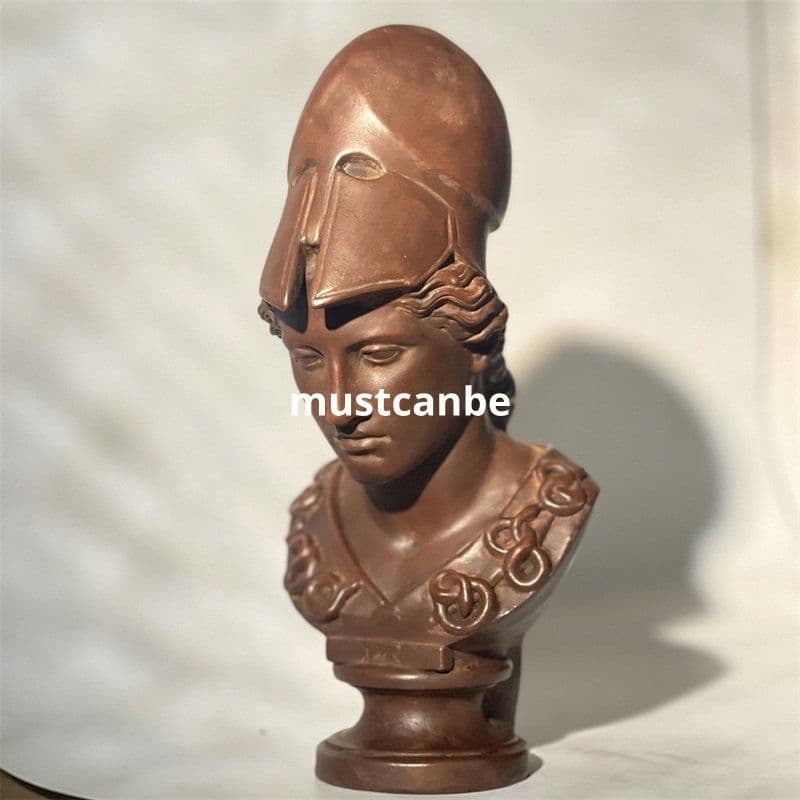 石像 アテナ像 知恵女神 リビング 玄関書斎 デスク 装飾品 工芸品 美術品置物