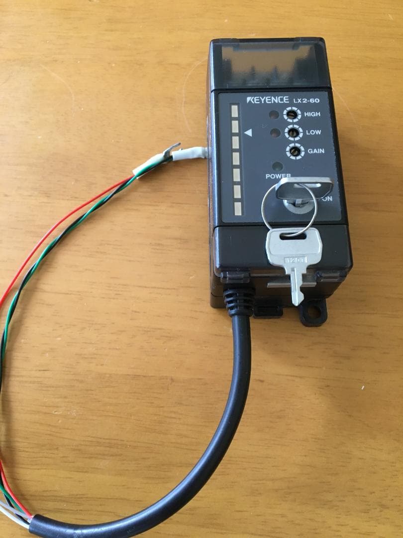 【電子機器】超小型デジタルレーザセンサ 本体+投受光部　（１組)