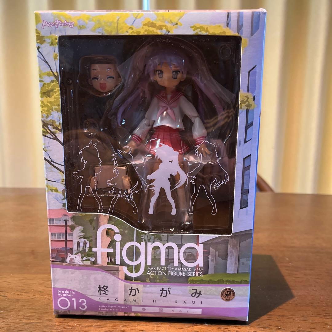 未開封 figma 013 らき☆すた 柊かがみ 冬服ver.