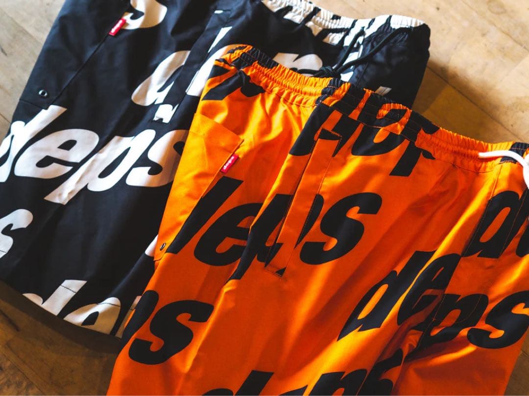 未開封！Mサイズ！deps 水陸両用ショーツ フィッシングパンツ オレンジ