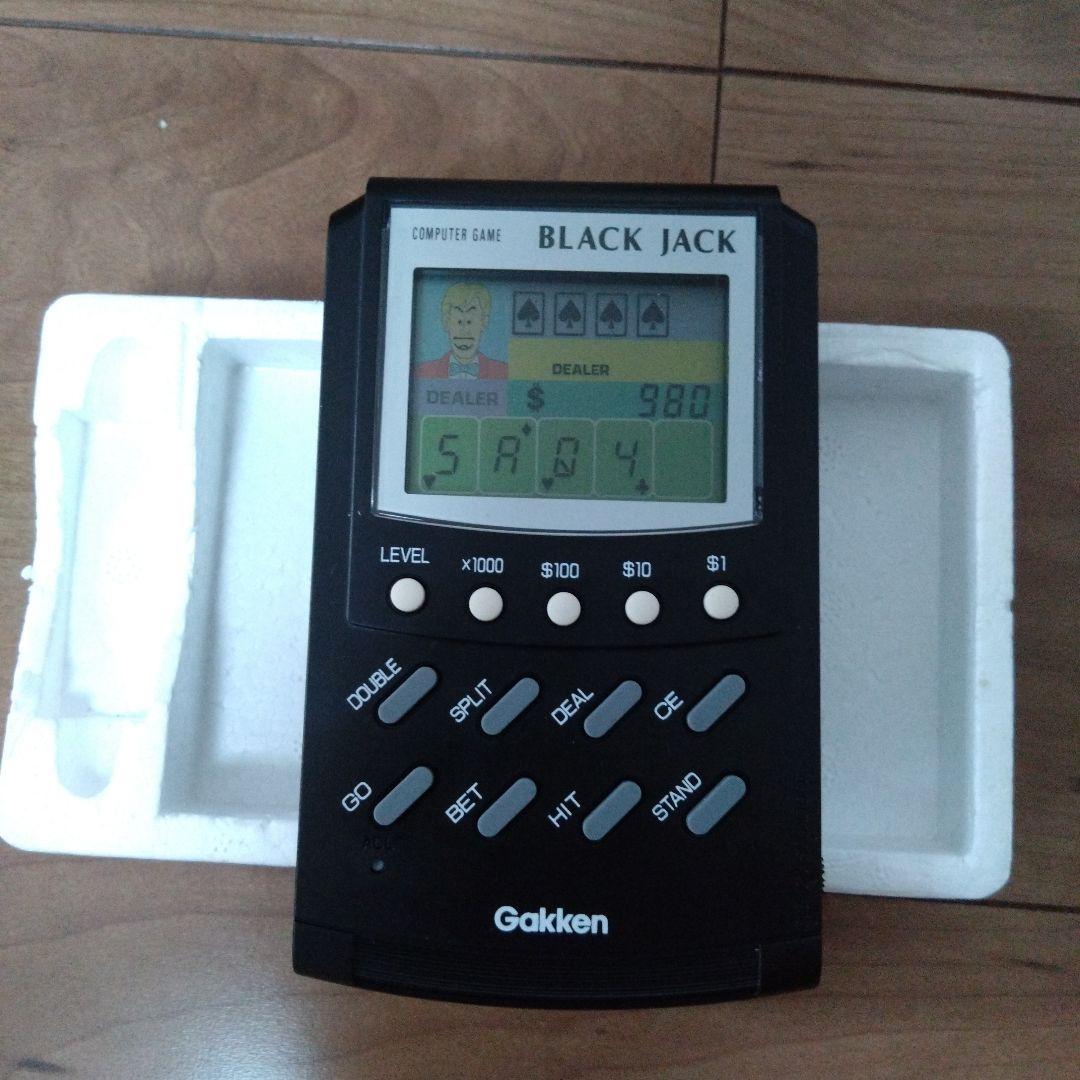 学研 ブラックジャック ポーカー レトロ ゲーム 2個セット LSI