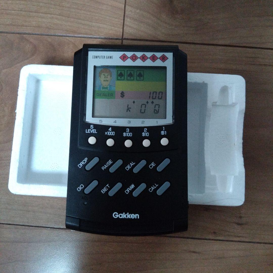 学研 ブラックジャック ポーカー レトロ ゲーム 2個セット LSI