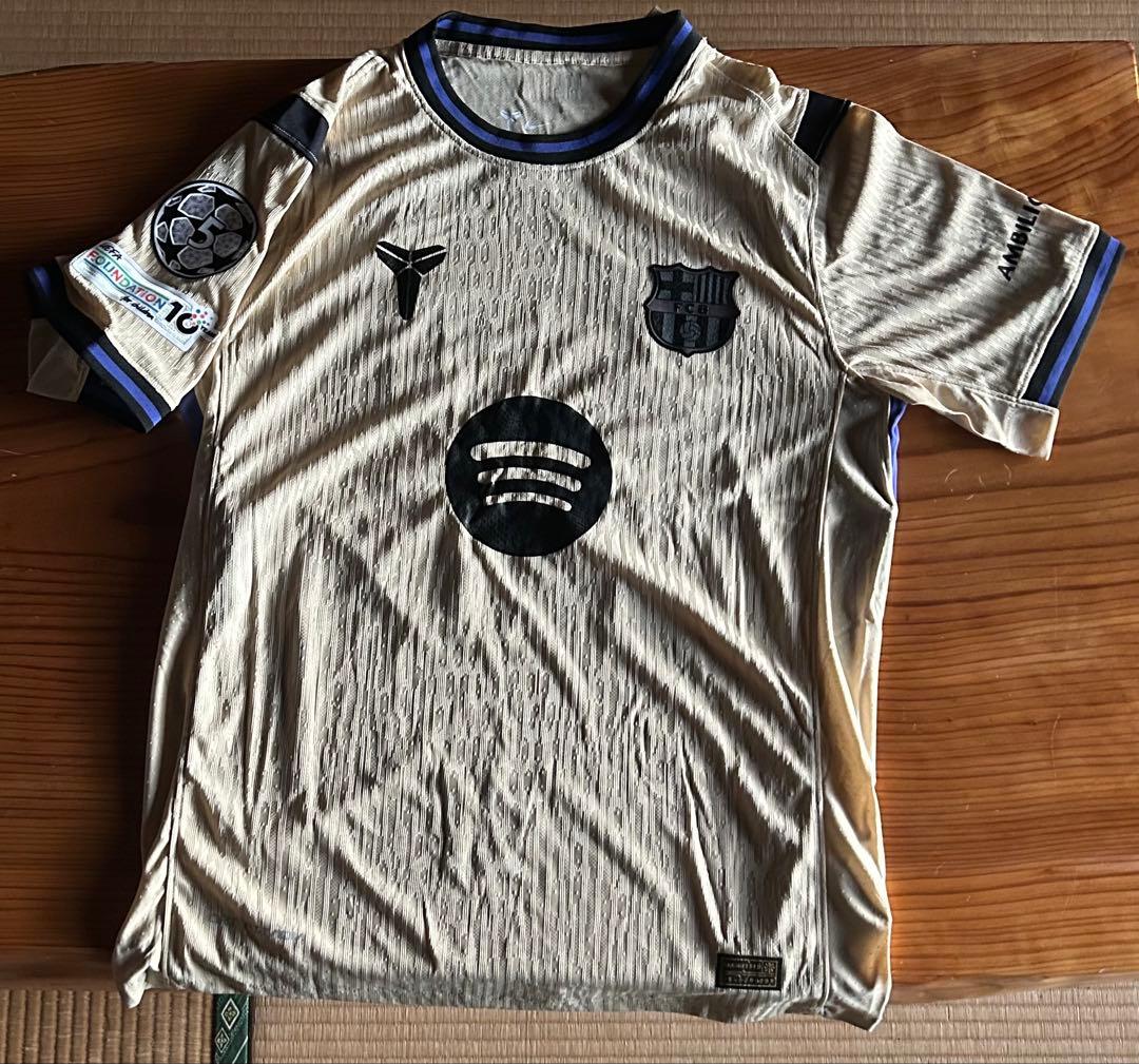 ヤマル バルセロナ ユニフォーム アウェイ 25-26 Lサイズ