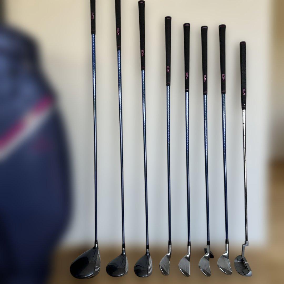 クリーブランドBLOOM 初心者セットELOM ゴルフバッグ