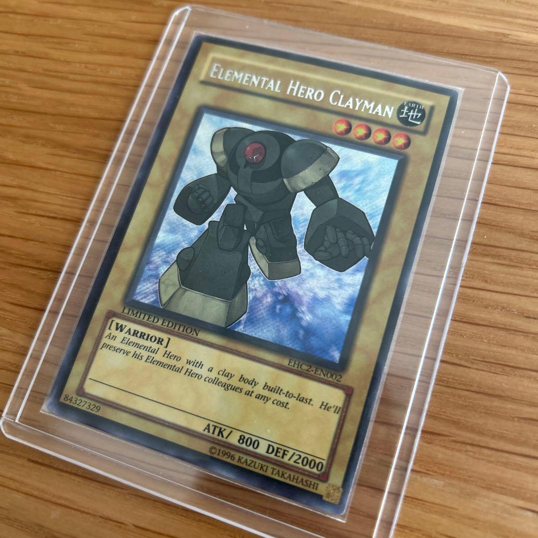 遊戯王　E・HEROクレイマン　英語　シークレットlimited Edition