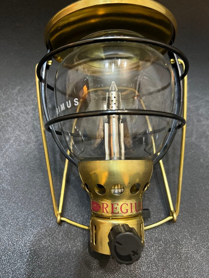 【美品】PRIMUS EX-3240B ランタン 真鍮　イワタニ　キャンプ