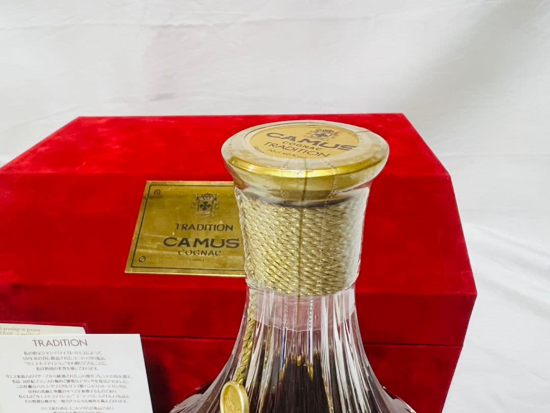 カミュ トラディション　バカラ　クリスタル　替栓　冊子　カード　化粧箱付！未開封
