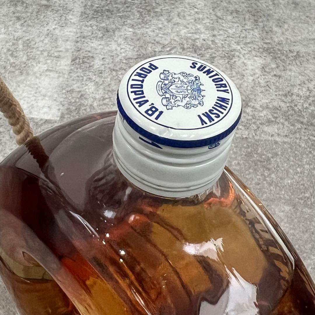 未開栓 サントリー ウィスキーリザーブ ポートピア81年記念 ブイボトル