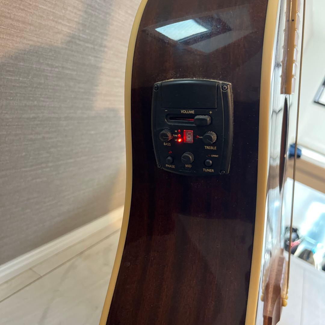 【紅の君】Epiphone AJ-220SCE　ソフトケース付き　エレアコ