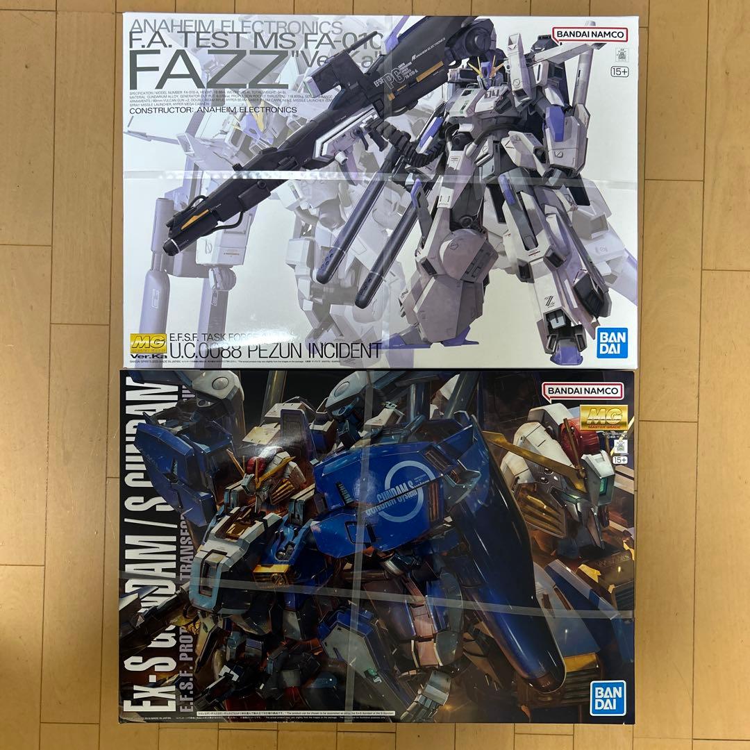 MG FAZZ Ver.Ka Ex-Sガンダム/Sガンダム　新品未開封　匿名配送