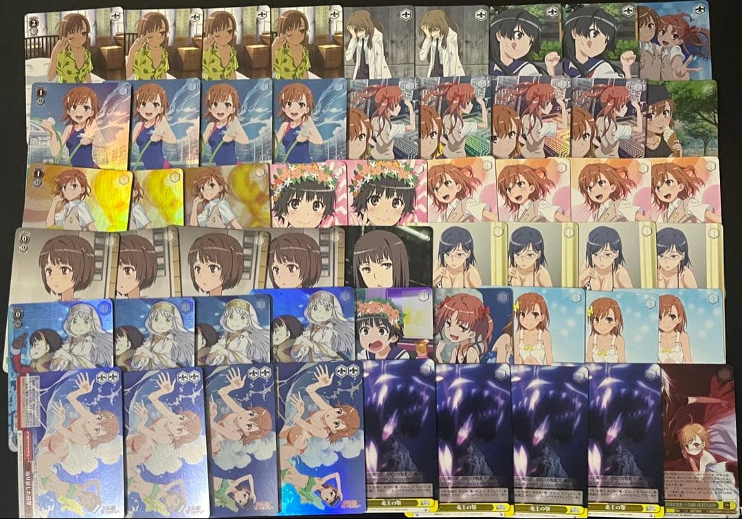 ヴァイスシュヴァルツ デッキ パーツ付き とあるシリーズ フルホイル