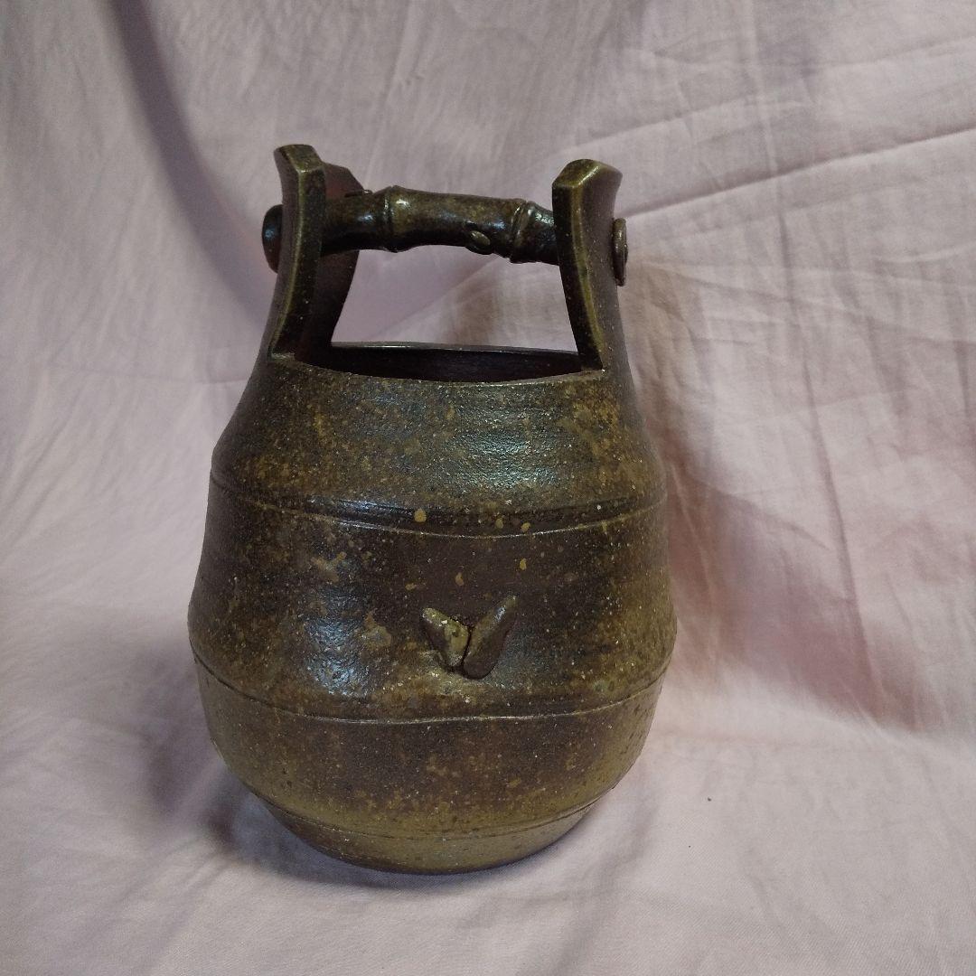 備前焼 小西陶古 花生け