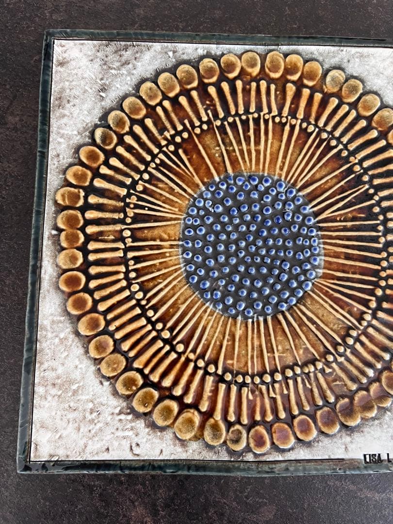 リサラーソン　陶板　北欧ヴィンテージ　リサ・ラーソンヴィンテージ