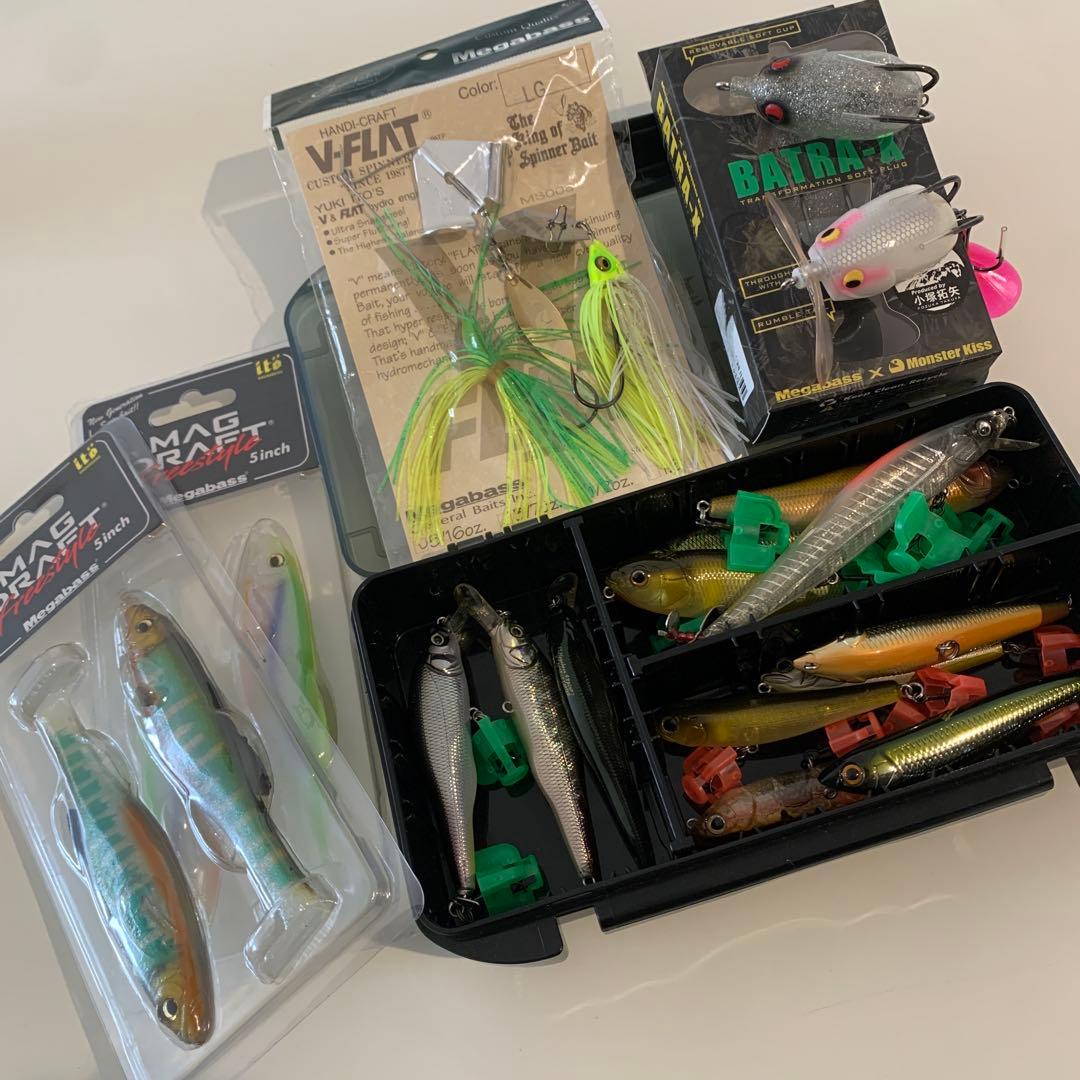 メガバス　ジャイアントドッグX プロップダーター　x-80 他　バス釣り引退