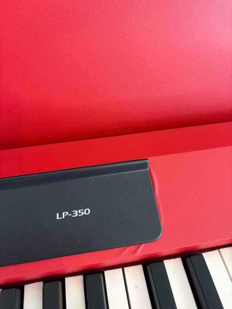 KORG コルグ　LP-350 電子ピアノ赤　88鍵盤　2010年製