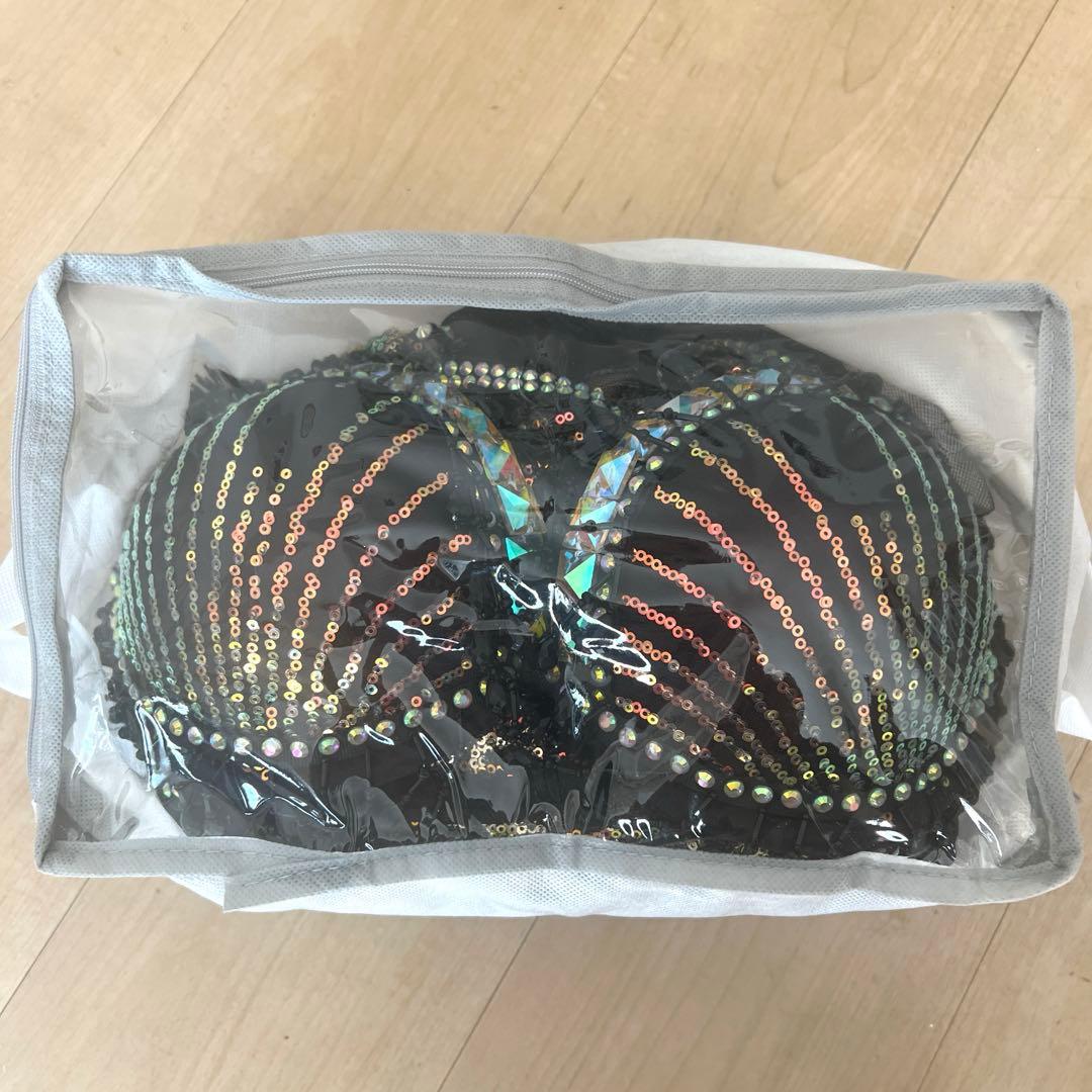 ベリーダンス衣装 黒✖️ゴールド