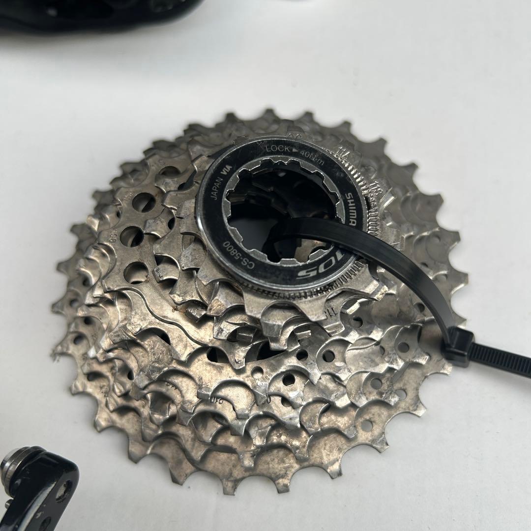 SHIMANO 5800 R7000 105 コンポ セット 楕円リング付き