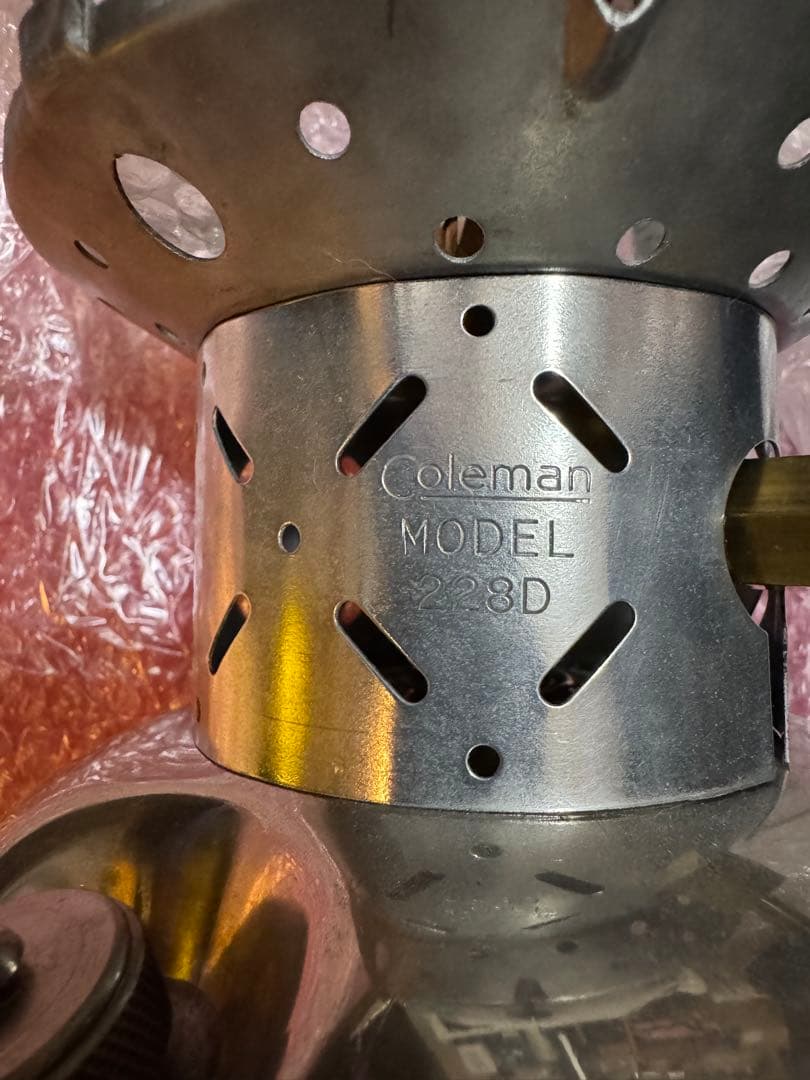 Coleman ツーマントルランタン　228D レストア品