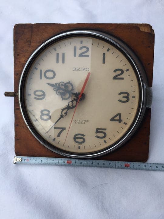 大型路線バスの時計